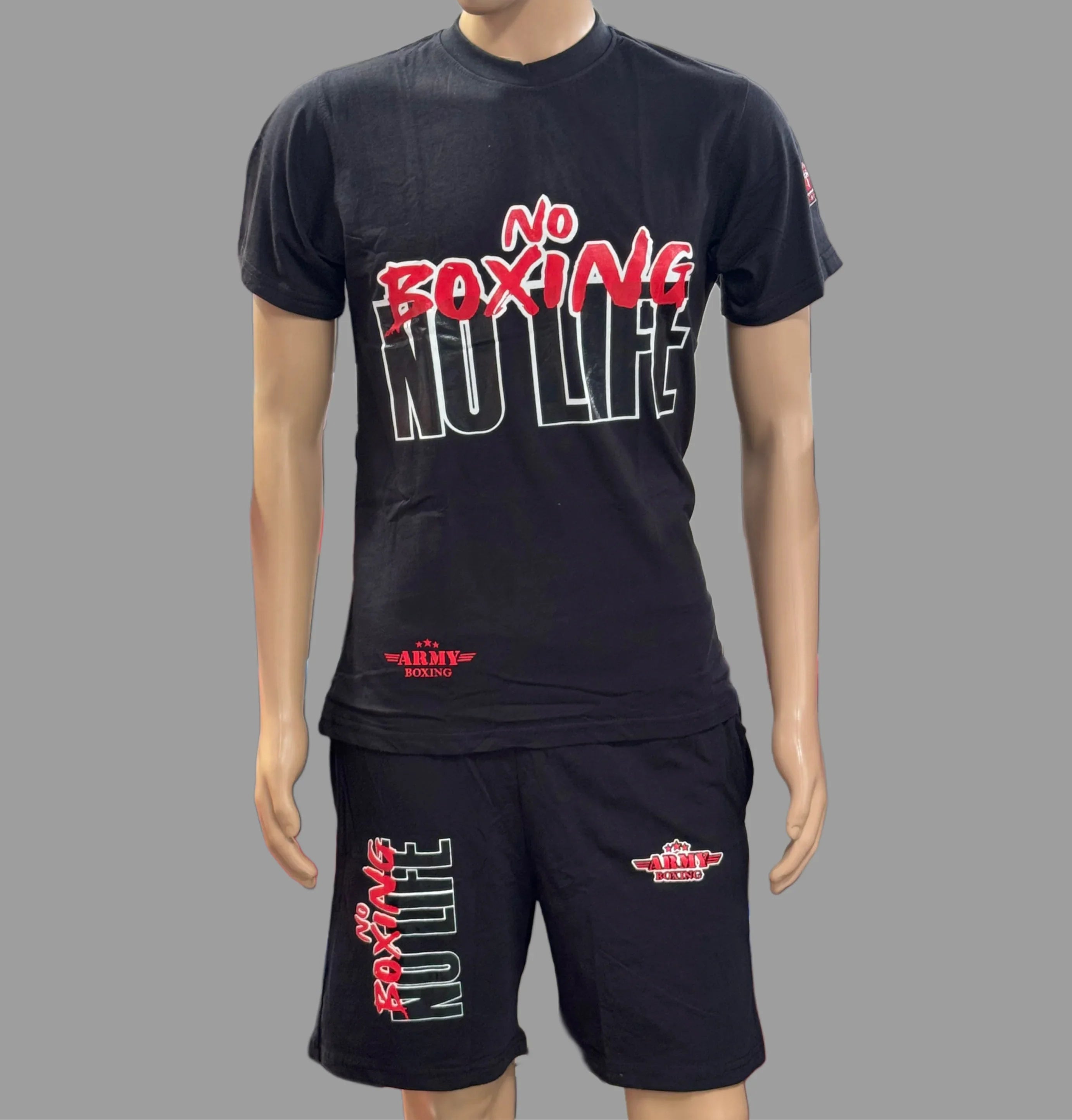 Conjunto Short/Camiseta - Army War Boxing