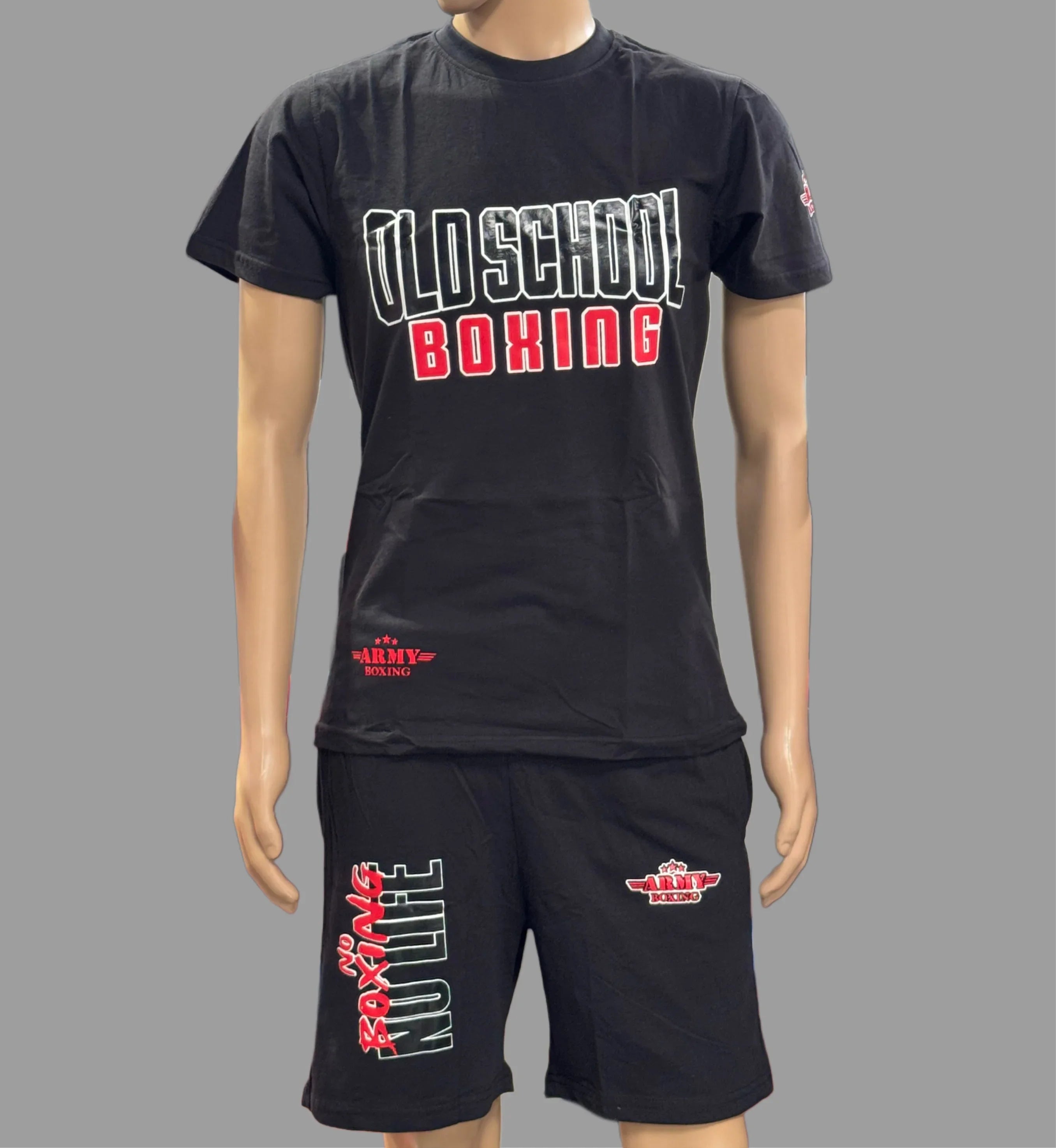 Conjunto Short/Camiseta - Army War Boxing