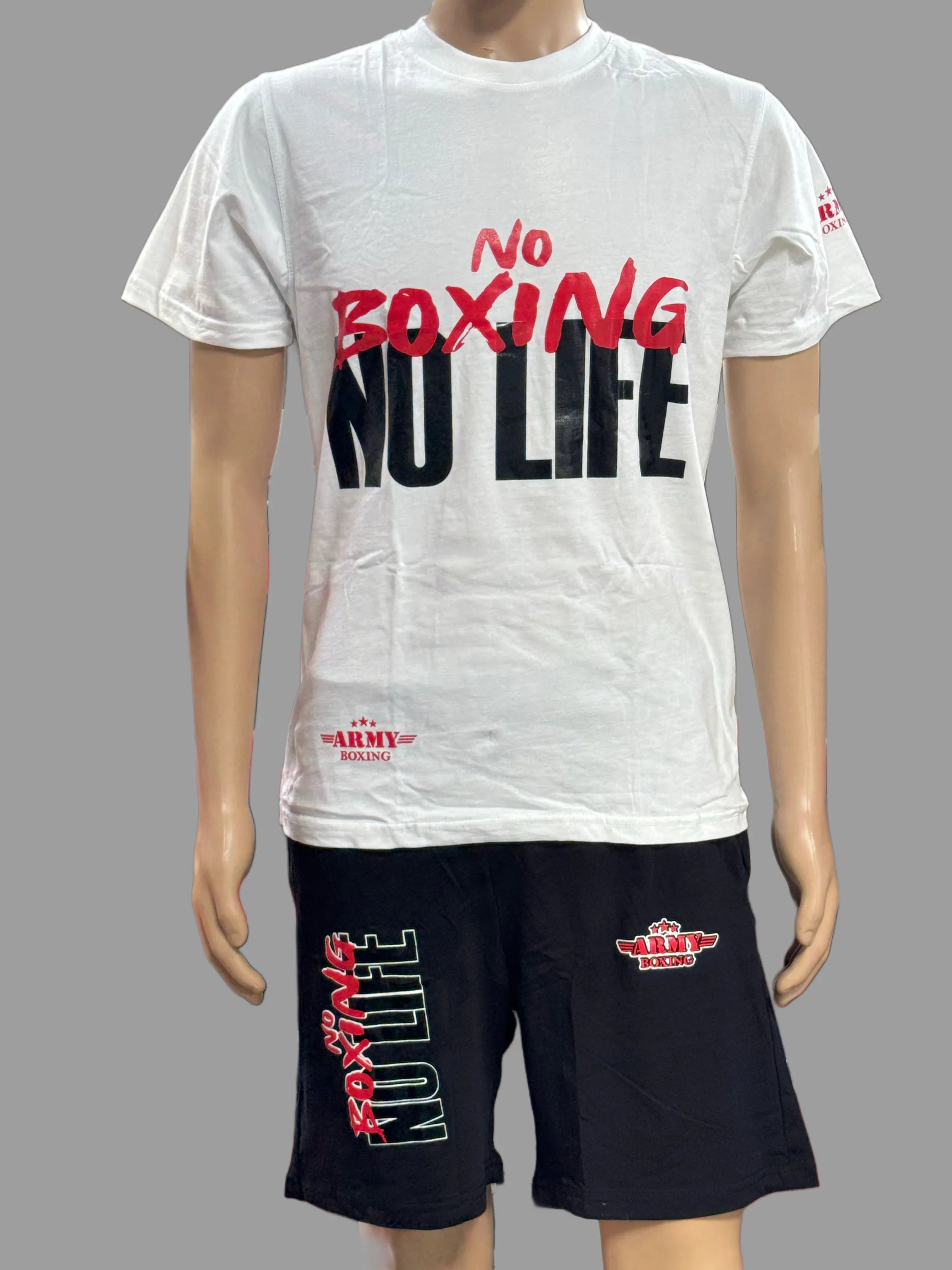 Conjunto Short/Camiseta - Army War Boxing