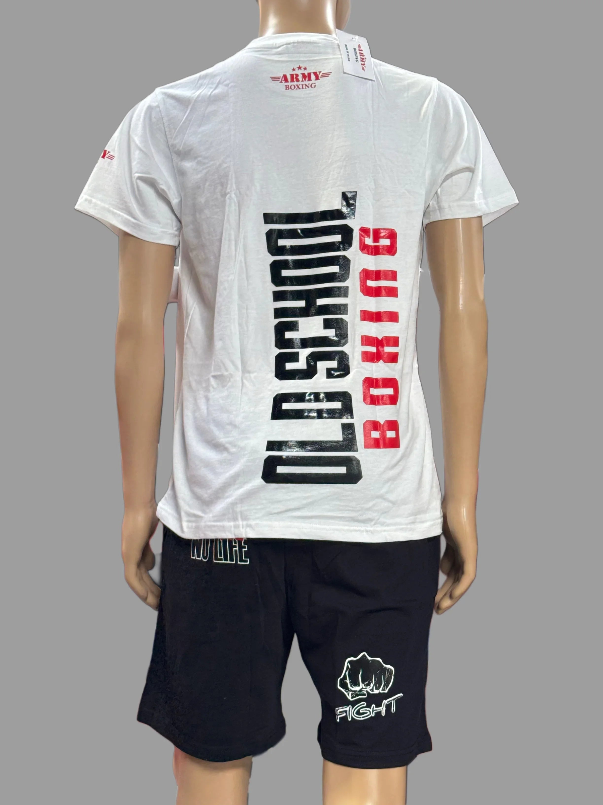 Conjunto Short/Camiseta - Army War Boxing