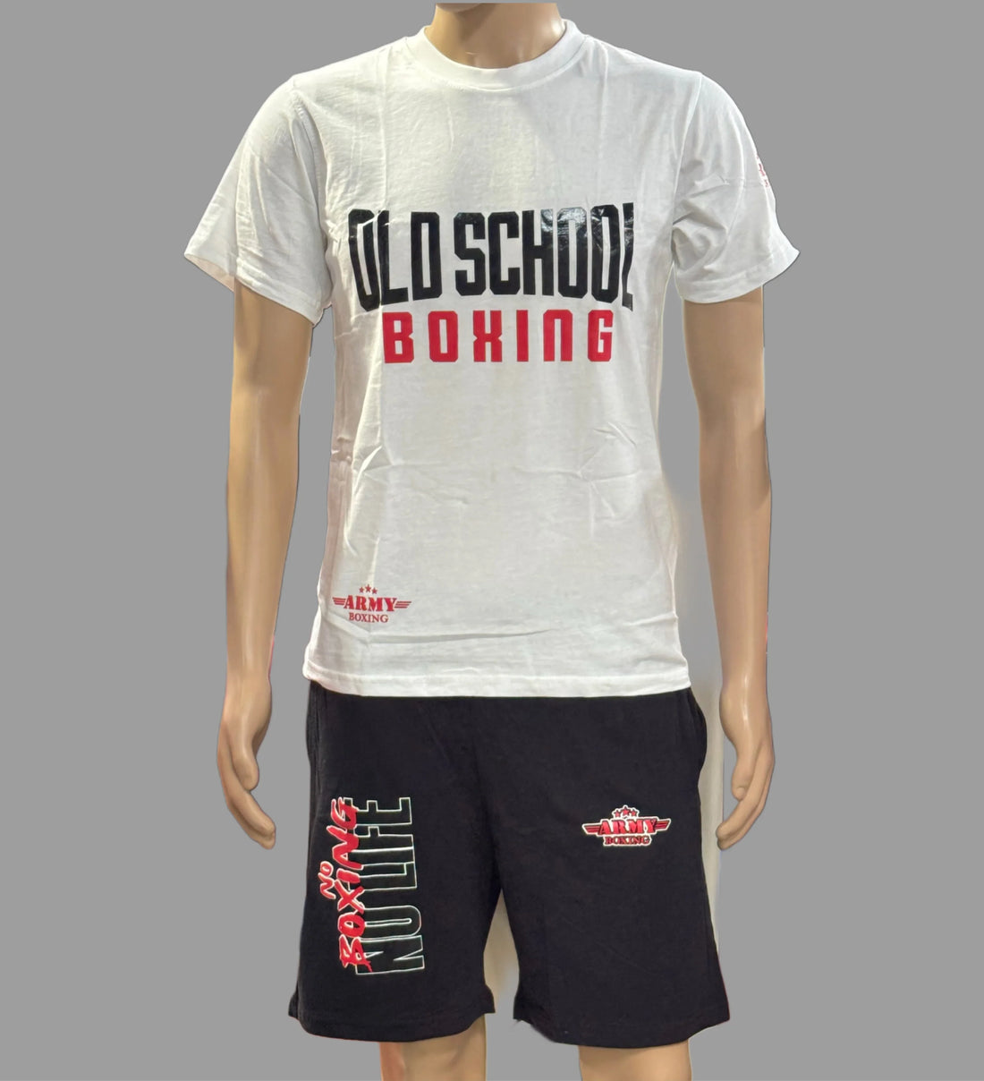 Conjunto Short/Camiseta - Army War Boxing