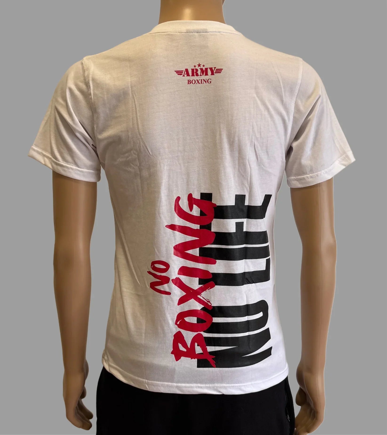 Camiseta Old School - Army War Boxing