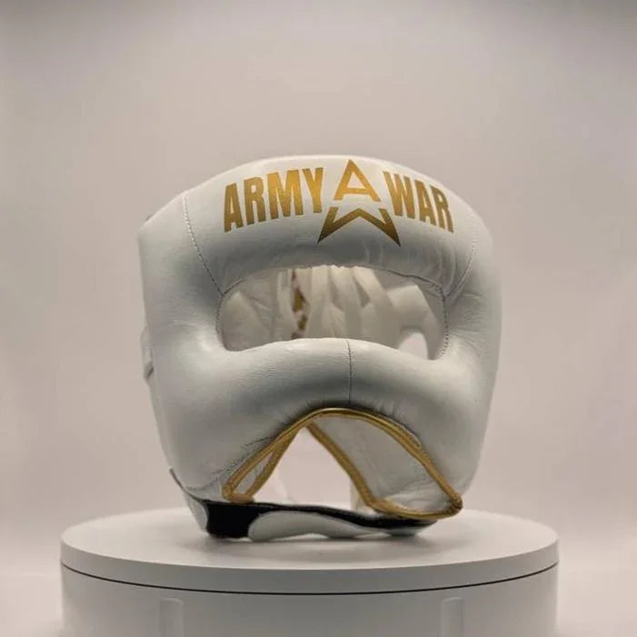 Casco Mexicano Nasal Piel - Army War Boxing