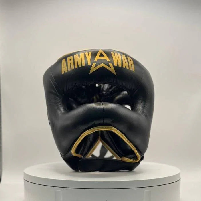 Casco Mexicano Nasal Piel - Army War Boxing